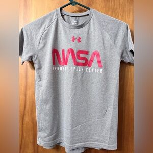 Boys Under Armour Heat Gear NASA shirt
